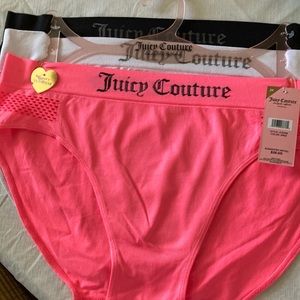 Juicy couture Bikini seamless underwear. Plus Size 2X, Seamless 3 pairs.